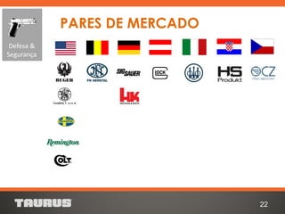 PARES DE MERCADO
22
Defesa &
Segurança
 