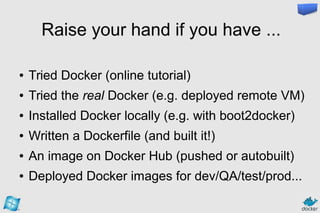 Introduction to Docker and deployment and Azure