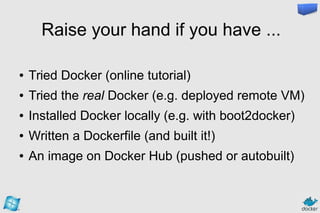 Introduction to Docker and deployment and Azure