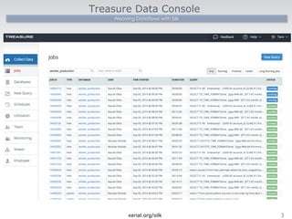 Treasure Data Console 
Weaving Dataflows with Silk 
xerial.org/silk3 
 