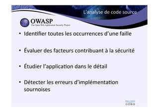SonarQube et la Sécurité | PDF