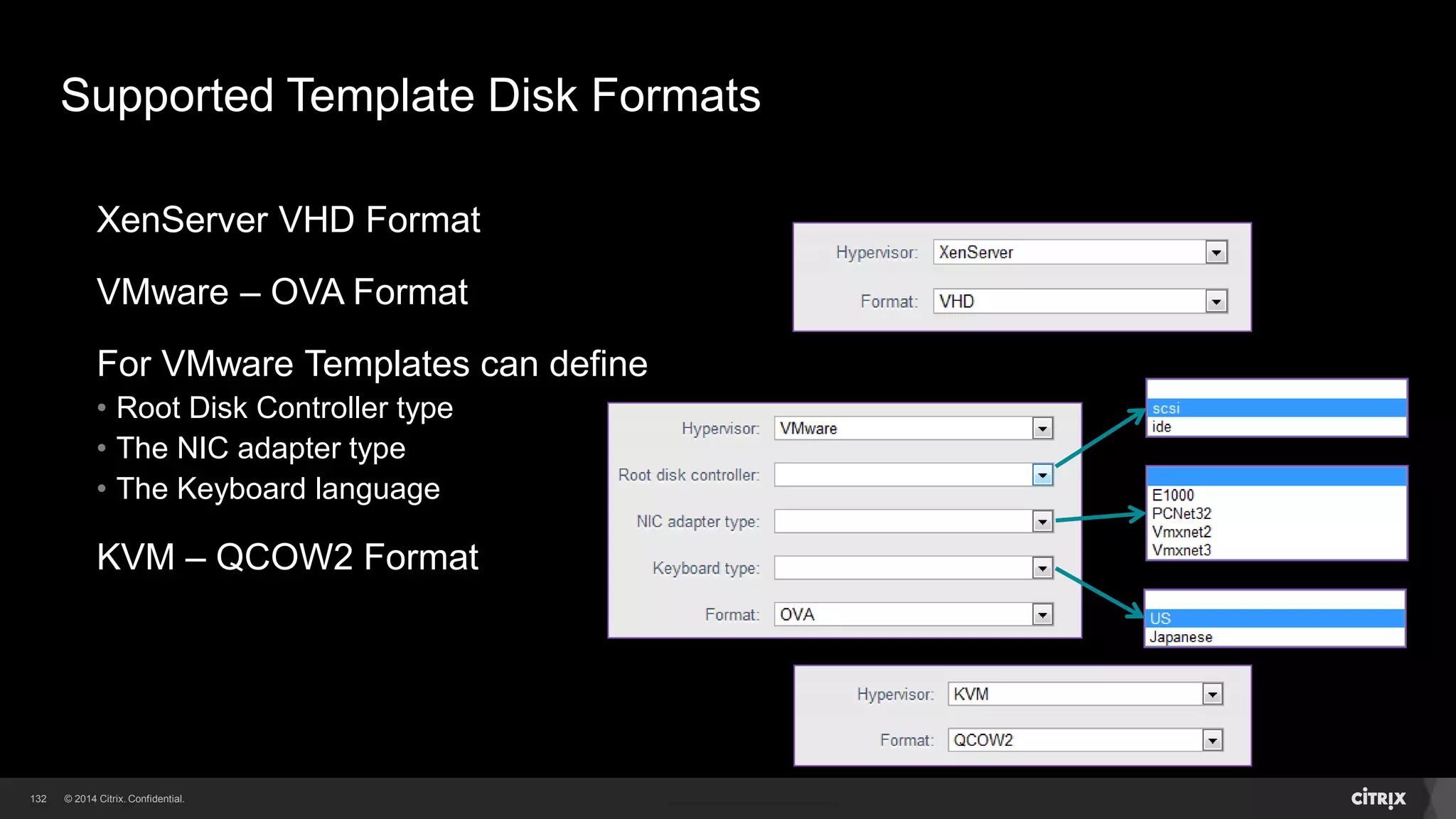 132 
Registering a Template 
Options 
• Can the Template be exported from CloudPlatform 
• Template has the password change script installed 
• Allows switching to another compute offering without stopping the VM 
• Template is available to all users who have access to the Zone 
• Template appears in the Featured list 
• Template is used to create a Router 
 