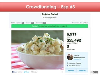 Crowdfunding – Bsp #3 
 