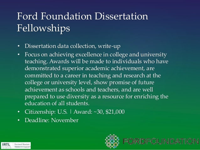 ford foundation dissertation fellowship 2014 15 part1 introduction to grants fellowships ford foundation dissertation fellowship 2014 15 part1 introduction to grants fellowships