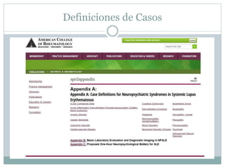 Definiciones de Casos
 