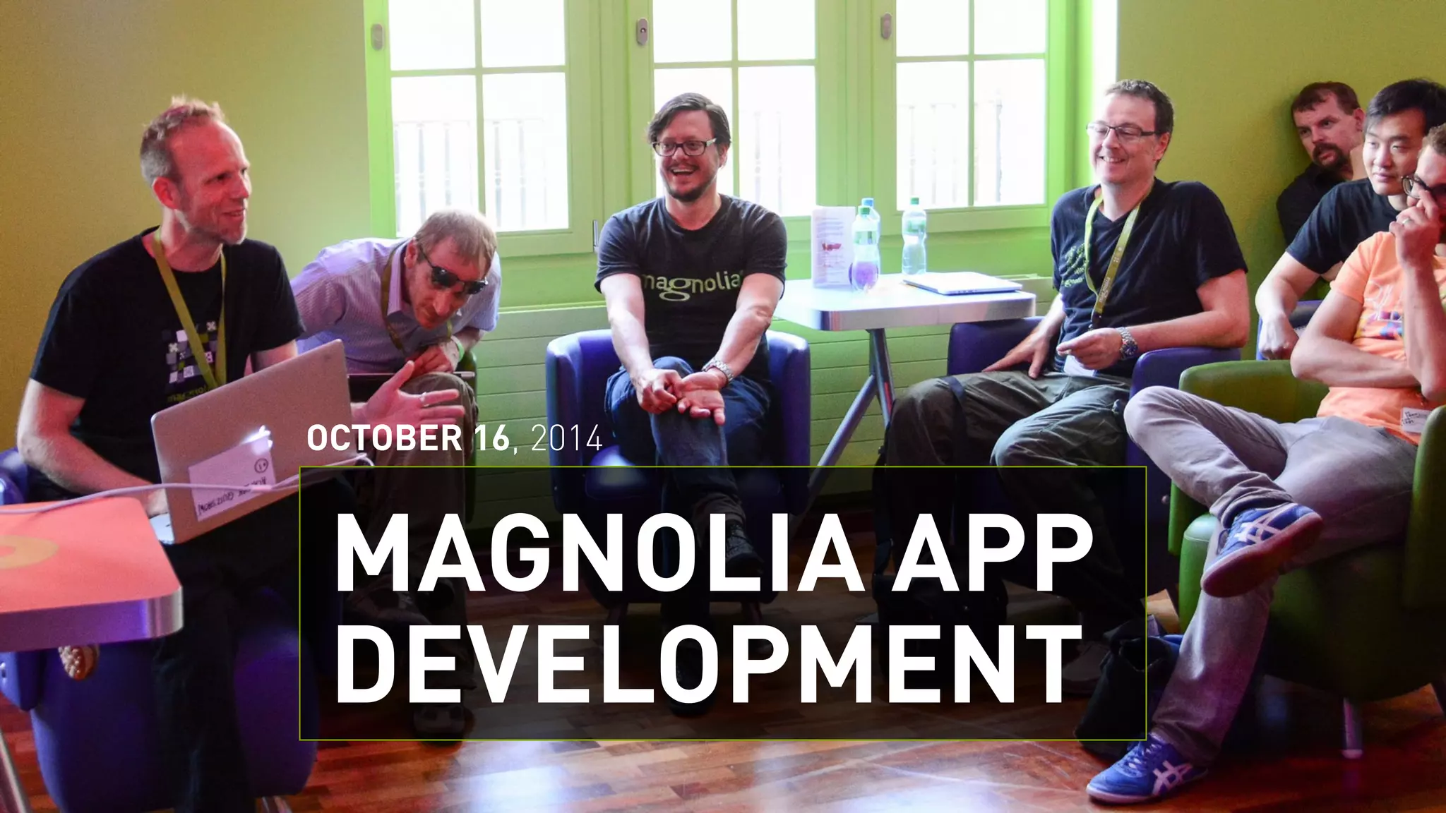 OCTOBER 16, 2014 
MAGNOLIA APP 
DEVELOPMENT 
 