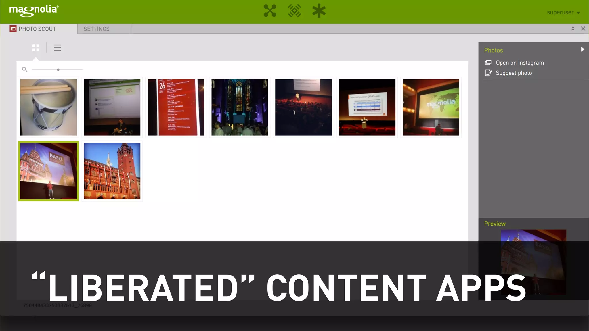 “LIBERATED” CONTENT APPS 
 