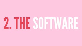 2. THE SOFTWARE
 