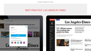 Das Ende der Homepage, wie wir sie kennen. 
BEST PRACTICE: LOS ANGELES TIMES 
 