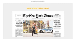 Das Ende der Homepage, wie wir sie kennen. 
NEW YORK TIMES PRINT 
 