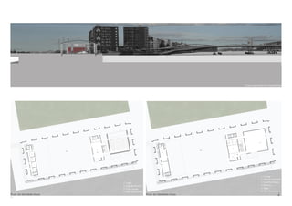 1. Loges 
2. Salle de réunion 
3. Coin cuisine 
4. Salle d’exposition 
1. Lounge 
2. Salle de répétition. 
3. Local technique 
4. Réserve 
5. Régie 
6. Salle d’exposition 
Plan du deuxième étage Plan du troisième étage 
Coupe transversale dans l’amphithéâtre 
21 
 