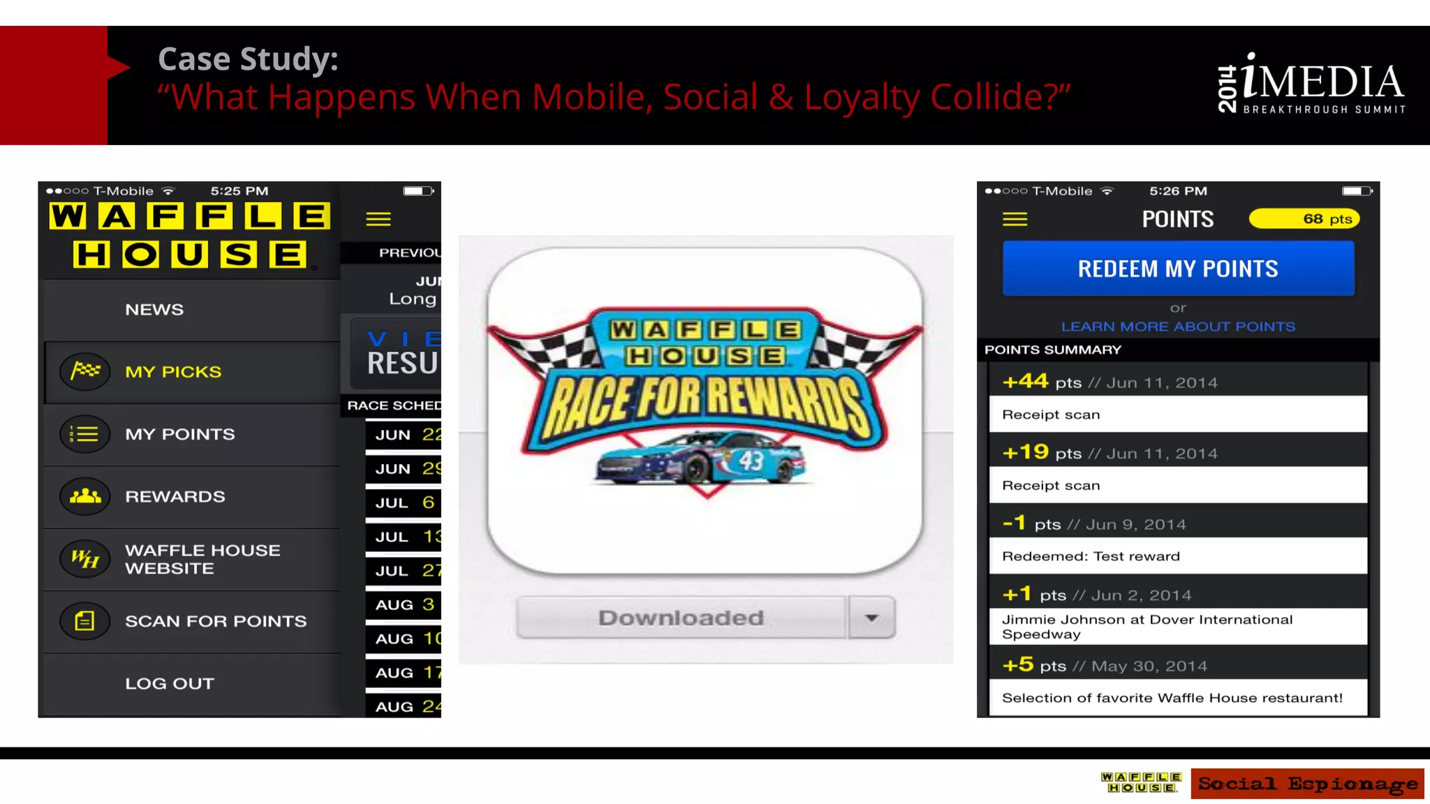 Case Study: 
“What Happens When Mobile, Social & Loyalty Collide?” 
 