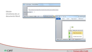 Espacios virtuales de trabajo colaborativo