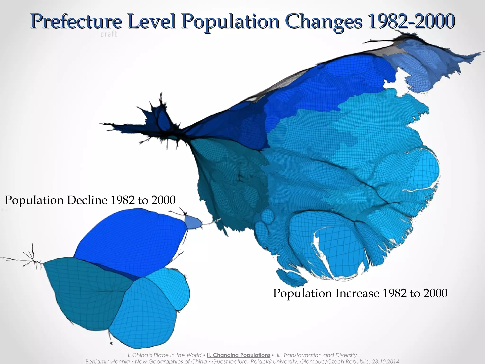 Soldiers …and PeopleSoldiers …and People
I. China‘s Place in the World  II. Changing Populations  III. Transformation and Diversity
Benjamin Hennig  New Geographies of China  Guest lecture, Palacký University, Olomouc/Czech Republic, 23.10.2014
 