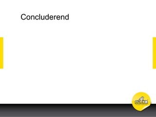 Concluderend
 
