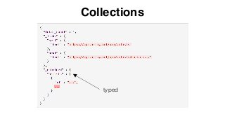Collections 
typed 
 