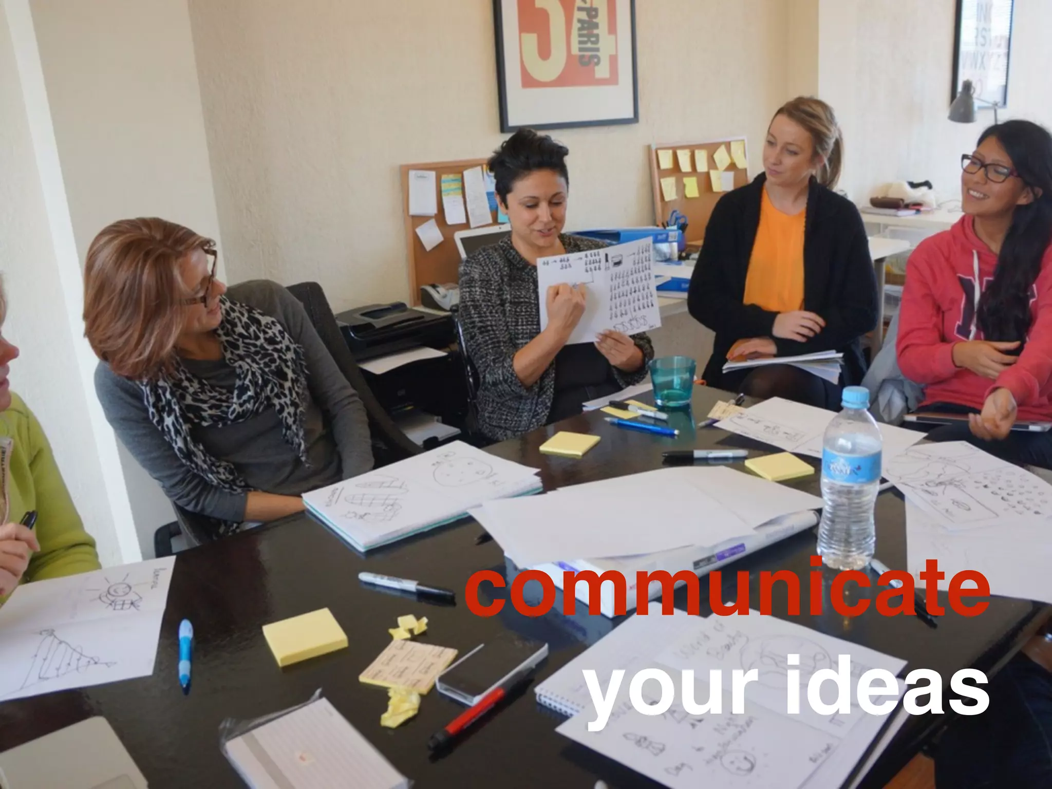 communicate
your ideas
 