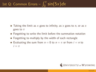 nal exam to analyze 
Michelle 
 