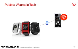Pebble: Wearable Tech 
Copyright ©2014 Treasure Data. All Rights Reserved. 
21 
 