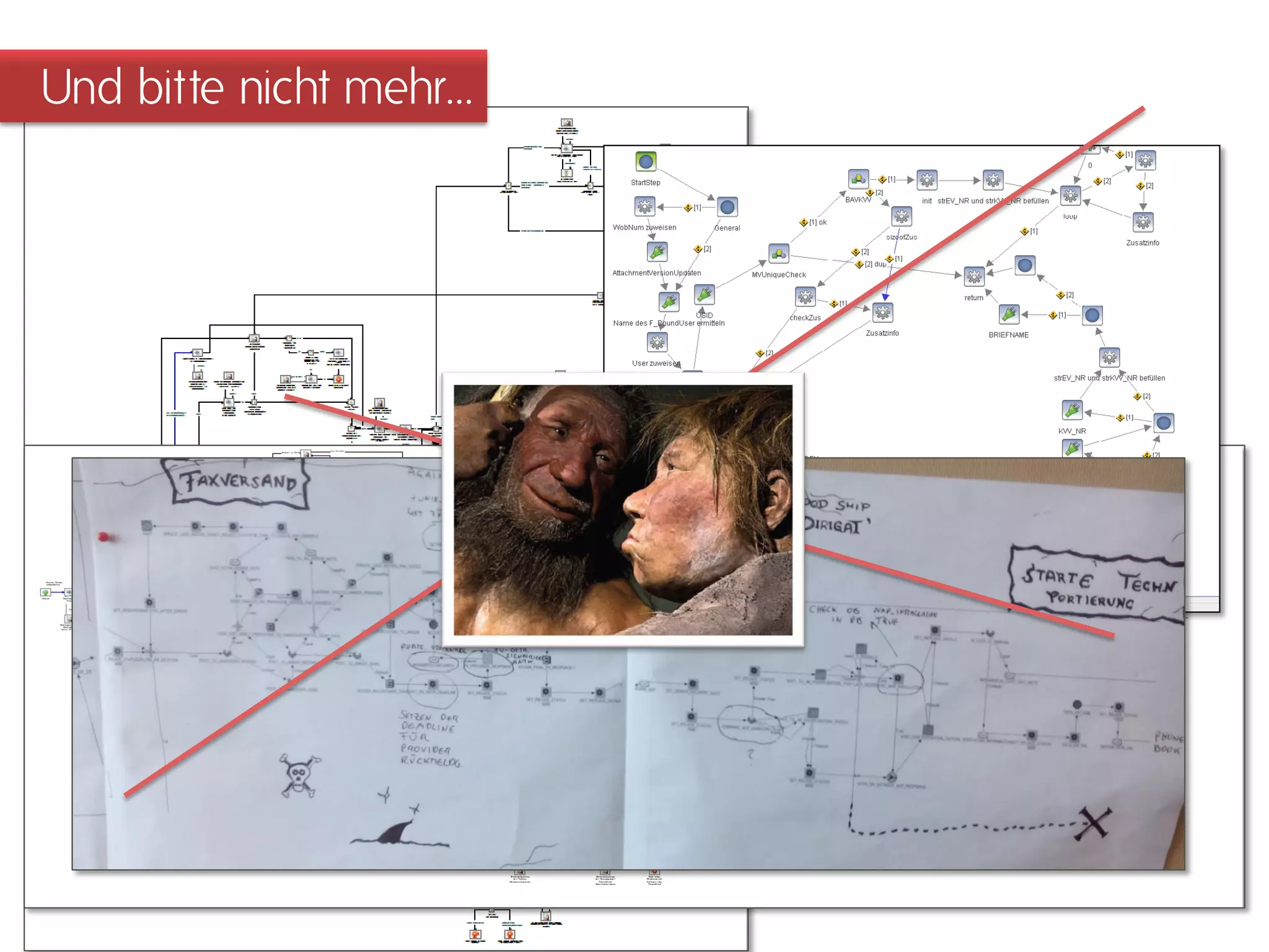 Und bitte nicht mehr… 
 