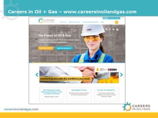 Careers in Oil + Gas – www.careersinoilandgas.com 
 