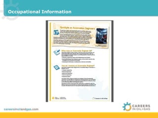 Occupational Information 
 