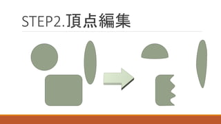 STEP2.頂点編集  