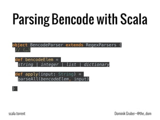 2014-11-26 | Creating a BitTorrent Client with Scala and Akka, Part 1 ...