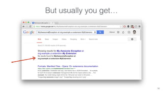 But usually you get… 
56 
 