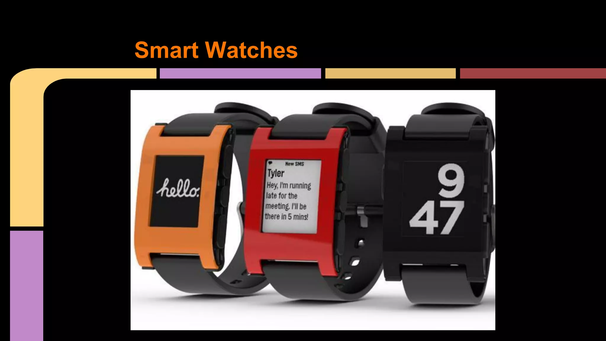 Smart Watches

 