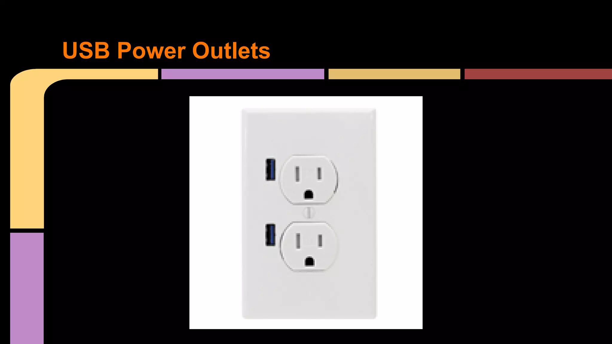 USB Power Outlets

 