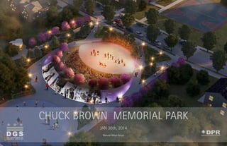 CHUCK BROWN MEMORIAL PARK
JAN 30th, 2014
Chuck Brown Memorial Park - 01.30.2014

 