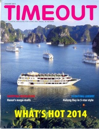 The Emeraude Classic Cruises' 10th Anniversary is featured in regional travel update of TimeOut Newspaper, January 2014