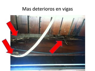 Mas deterioros en vigas

 