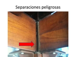 Separaciones peligrosas

 