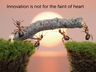 2
© 2012 Forrester Research, Inc. Reproduction Prohibited
2
Innovation is not for the faint of heart
 