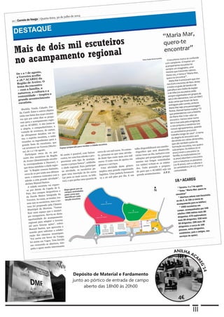 III
Depósito de Material e Fardamento
junto ao pórtico de entrada de campo
aberto das 18h00 às 20h00
 