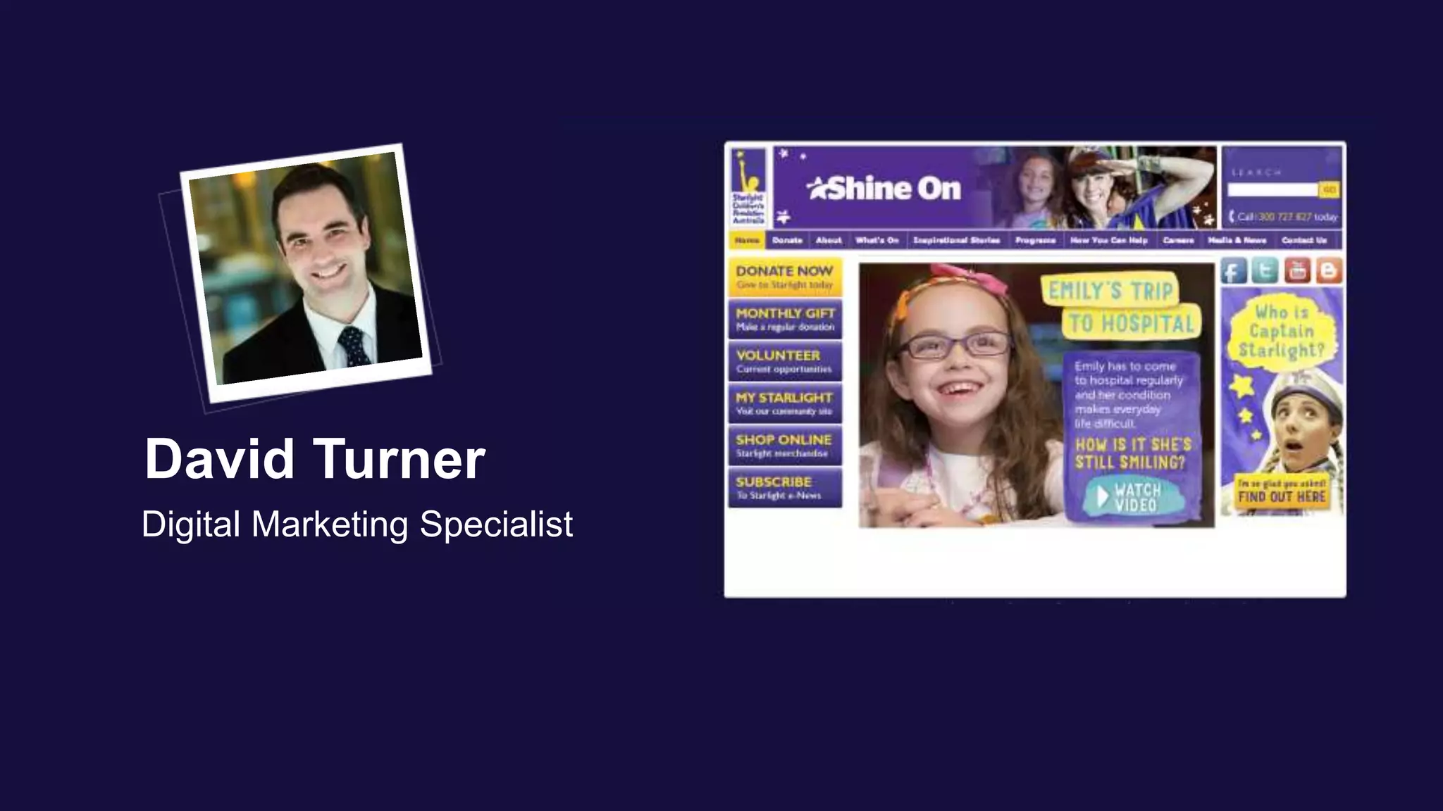 David Turner
Digital Marketing Specialist
 