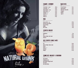 Meniu Relax Cafe Club