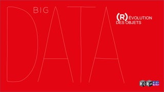 DES OBJETS 
ÉVOLUTION  