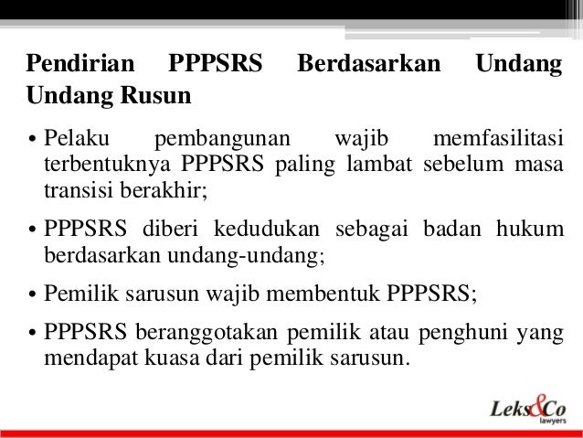 20140930 Presenting Lekscos Team On Legal Training Hukum Online Hukum Rumah Susun By Eddy Leks
