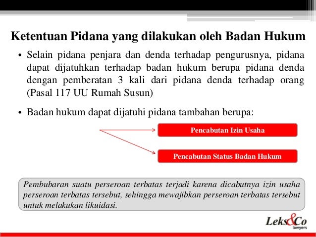 20140930 Presenting Lekscos Team On Legal Training Hukum Online Hukum Rumah Susun By Eddy Leks