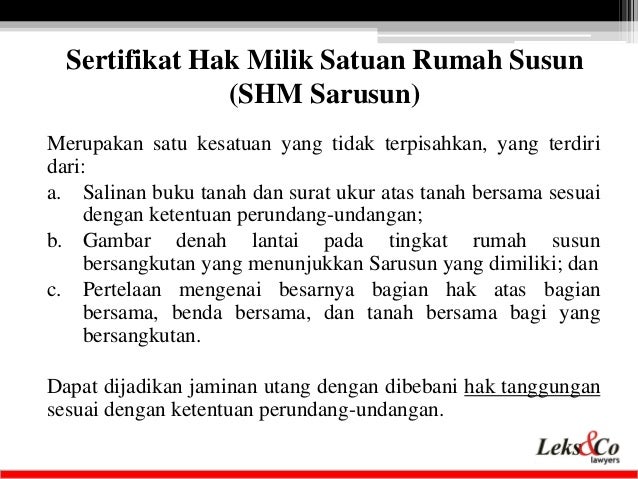 20140930 Presenting Lekscos Team On Legal Training Hukum Online Hukum Rumah Susun By Eddy Leks