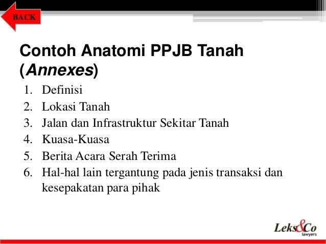 Perjanjian Pengikatan Jual Beli Tanah