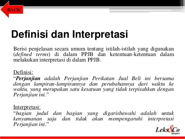 Perjanjian Pengikatan Jual Beli Tanah