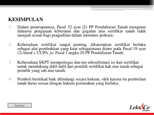 Contoh Kasus Pertanahan By Ivor Pasaribu