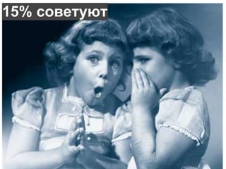 15% советуют 
 