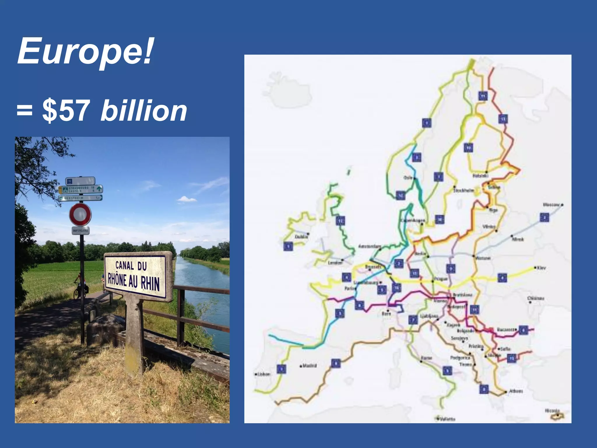 Europe! = $57 billion  