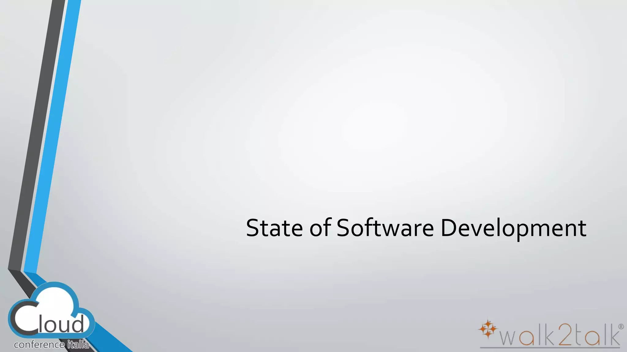 State of Software Development 
 