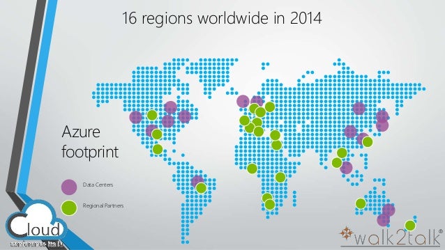 azure data centers location